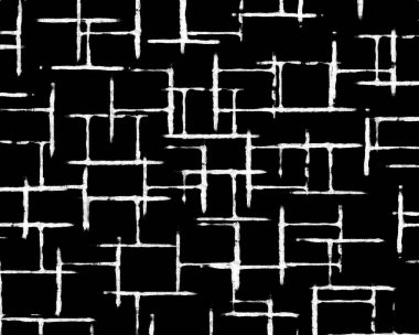 Koyu Grunge Geometrik Deseni