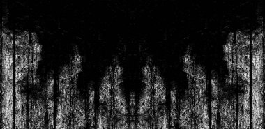 Koyu Grunge Geometrik Deseni