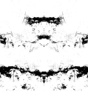 Koyu Grunge Geometrik Deseni