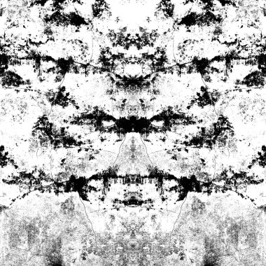 Koyu Grunge Geometrik Deseni