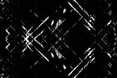 Koyu Grunge Geometrik Deseni