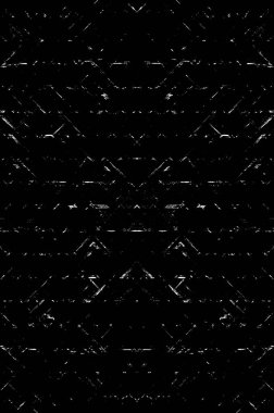 Koyu Grunge Geometrik Deseni