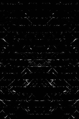 Koyu Grunge Geometrik Deseni