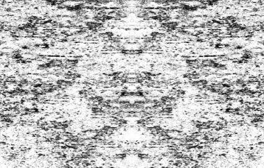 Koyu Grunge Geometrik Deseni