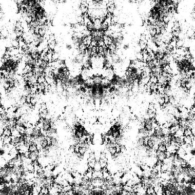 Koyu Grunge Geometrik Deseni