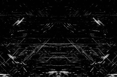 Siyah beyaz monokrom eski grunge vintage eskimiş arka plan soyut antika desenli retro model