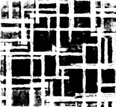 Koyu Grunge Geometrik Deseni