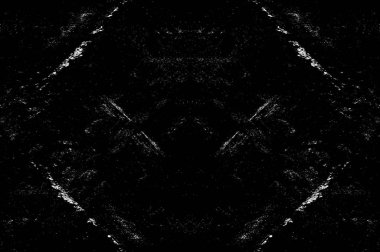 Koyu Grunge Geometrik Deseni