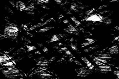 Koyu Grunge Geometrik Deseni