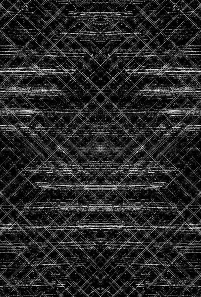 Dark Grunge Geometric Pattern — Stock Photo, Image