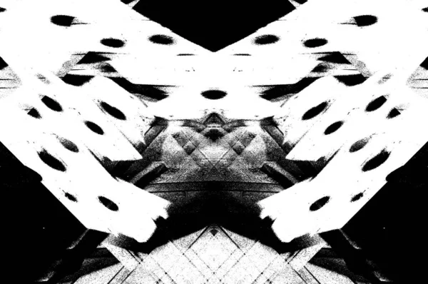 Siyah beyaz monokrom eski grunge vintage eskimiş arka plan soyut antika desenli retro model