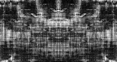 Koyu Grunge Geometrik Deseni