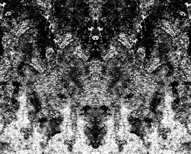 Koyu Grunge Geometrik Deseni