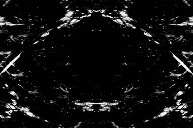 Siyah beyaz monokrom eski grunge vintage eskimiş arka plan soyut antika desenli retro model