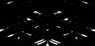 Koyu Grunge Geometrik Deseni