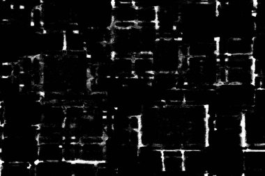 Koyu Grunge Geometrik Deseni