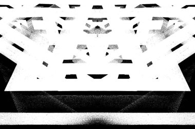 Siyah beyaz monokrom eski grunge vintage eskimiş arka plan soyut antika desenli retro model