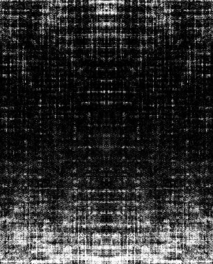 Koyu Grunge Geometrik Deseni