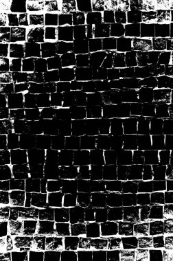Koyu Grunge Geometrik Deseni