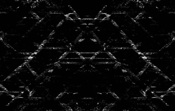 Dark Grunge Geometric Pattern — Stock Photo, Image