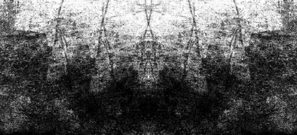 Donker Grunge Geometrische Patroon — Stockfoto