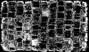 Koyu Grunge Geometrik Deseni