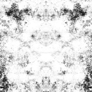 Koyu Grunge Geometrik Deseni