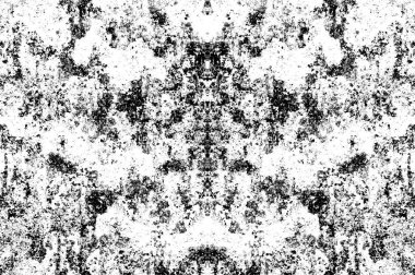 Koyu Grunge Geometrik Deseni