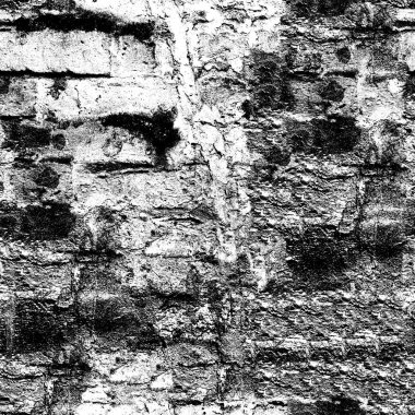 Koyu Grunge Geometrik Deseni