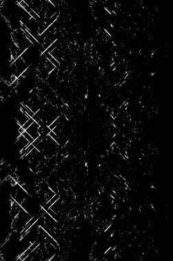 Koyu Grunge Geometrik Deseni