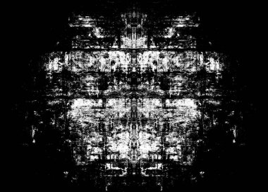 Siyah beyaz monokrom eski grunge vintage eskimiş arka plan soyut antika desenli retro model