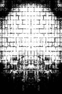 Siyah beyaz monokrom eski grunge vintage eskimiş arka plan soyut antika desenli retro model