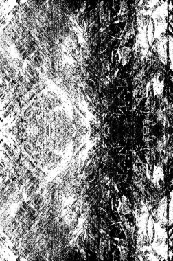 Koyu Grunge Geometrik Deseni