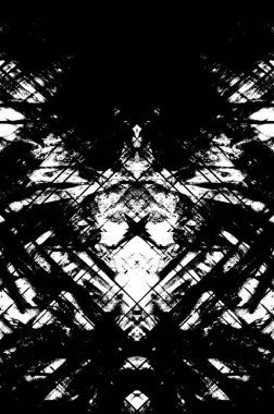 Siyah beyaz monokrom eski grunge vintage eskimiş arka plan soyut antika desenli retro model