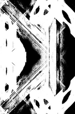 Siyah beyaz monokrom eski grunge vintage eskimiş arka plan soyut antika desenli retro model