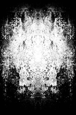 Siyah beyaz monokrom eski grunge vintage eskimiş arka plan soyut antika desenli retro model