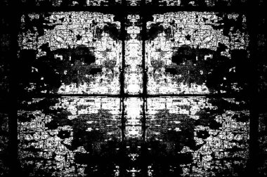 Siyah beyaz monokrom eski grunge vintage eskimiş arka plan soyut antika desenli retro model