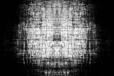 Koyu Grunge Geometrik Deseni