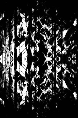 Siyah beyaz monokrom eski grunge vintage eskimiş arka plan soyut antika desenli retro model