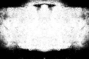 Koyu Grunge Geometrik Deseni