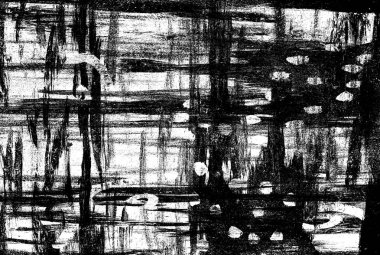 Koyu Grunge Geometrik Deseni