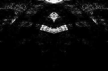 Siyah beyaz monokrom eski grunge vintage eskimiş arka plan soyut antika desenli retro model