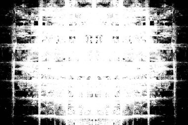 Siyah beyaz monokrom eski grunge vintage eskimiş arka plan soyut antika desenli retro model