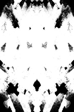 Koyu Grunge Geometrik Deseni