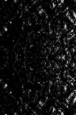 Koyu Grunge Geometrik Deseni