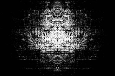 Siyah beyaz monokrom eski grunge vintage eskimiş arka plan soyut antika desenli retro model