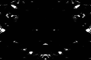 Siyah beyaz monokrom eski grunge vintage eskimiş arka plan soyut antika desenli retro model