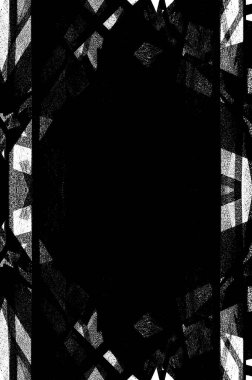 Siyah beyaz monokrom eski grunge vintage eskimiş arka plan soyut antika desenli retro model