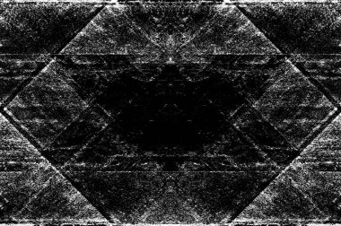 Siyah beyaz monokrom eski grunge vintage eskimiş arka plan soyut antika desenli retro model