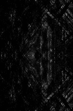 Koyu Grunge Geometrik Deseni